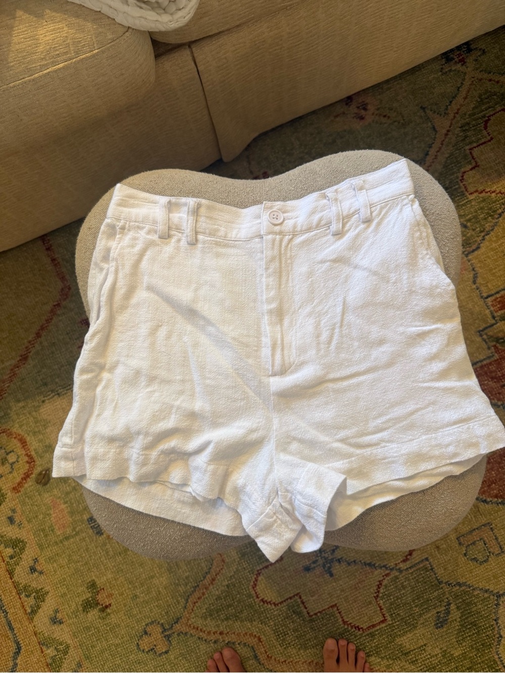 Z Supply White High Waist Women’s Shorts